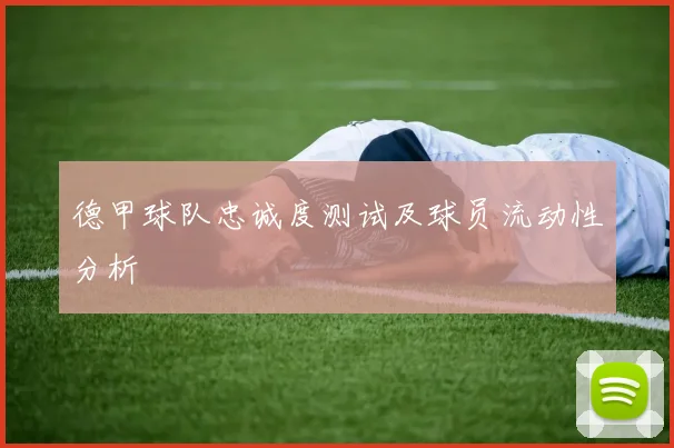 德甲球队忠诚度测试及球员流动性分析